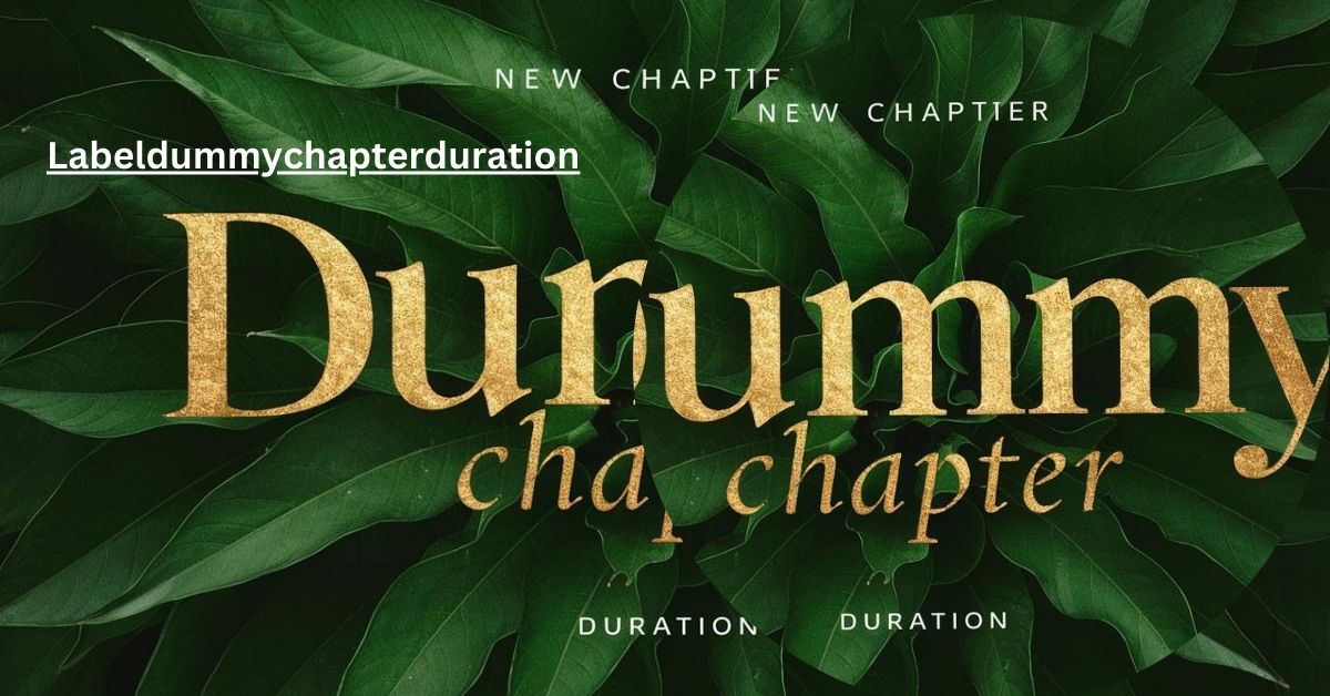 Labeldummychapterduration