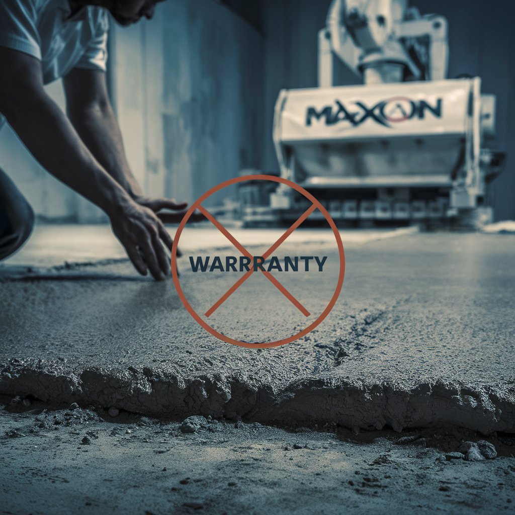 maxxon doesn’t usually warranty gypcrete as a finished floor. – Understanding